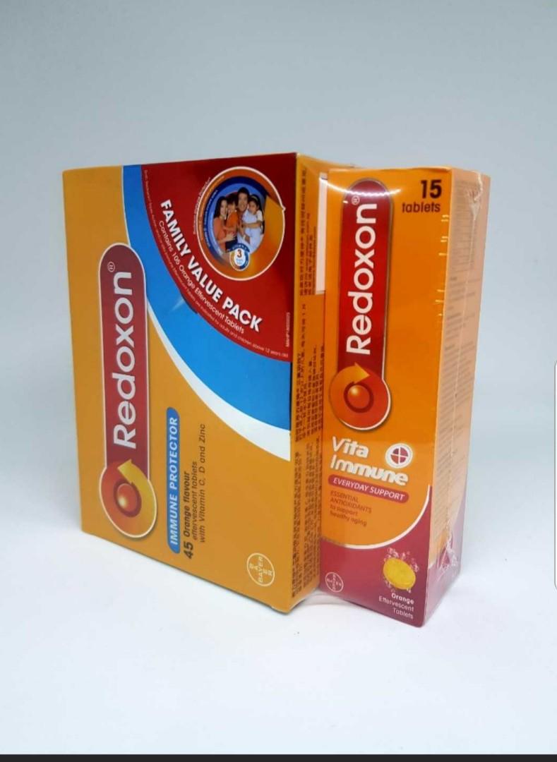Redoxon Vitamin C effervescent tablets (45x2 plus 15 tablets), Health ...