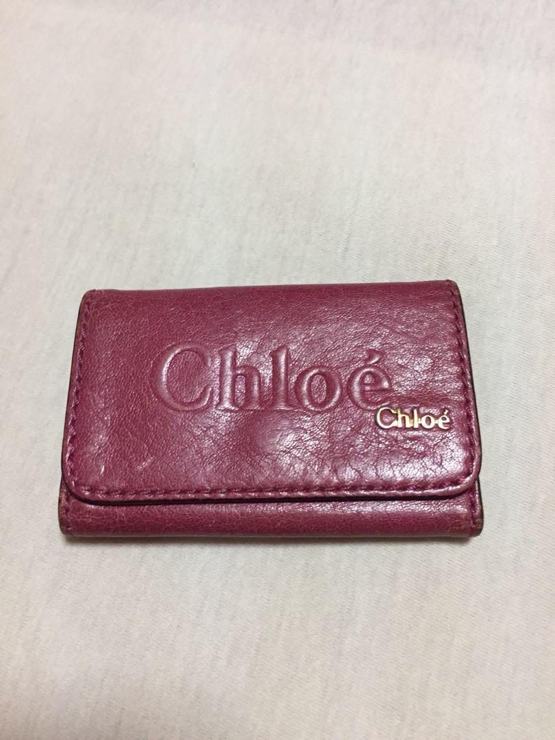 chloe key pouch