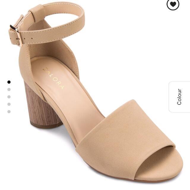 round block heel sandals