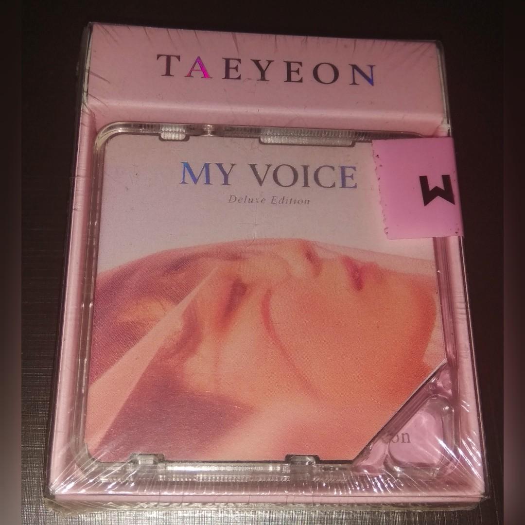 Sealed Taeyeon My Voice Khino Album K Wave On Carousell