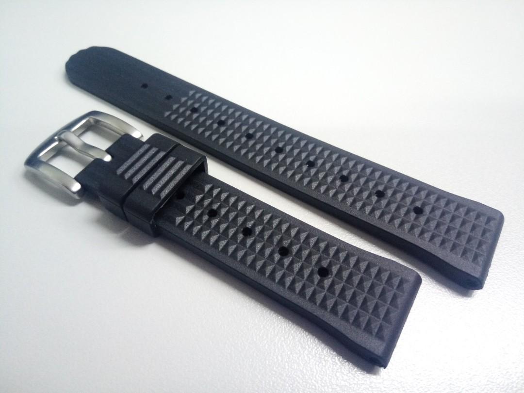 Seiko 62MAS 20mm Aftermarket Soft Silicon Rubber Waffle Strap, Men's  Fashion, Watches & Accessories, Watches on Carousell
