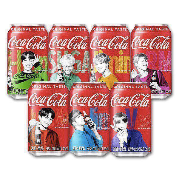 sharing bts coca cola can hobbies toys memorabilia collectibles k wave on carousell