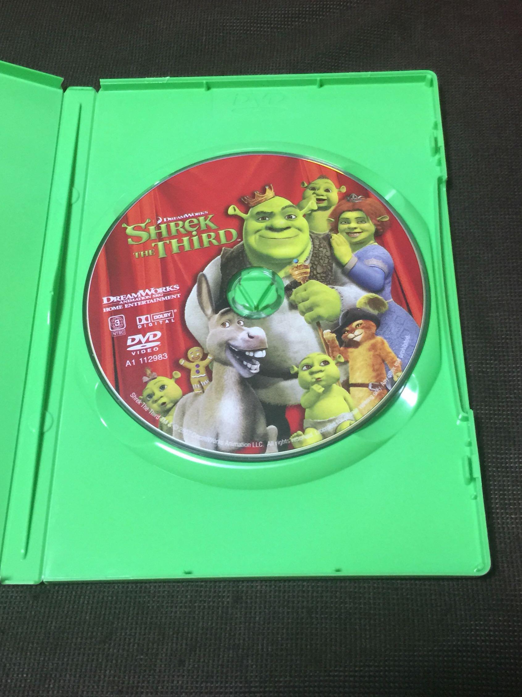 shrek the third dvd hobbies toys music media cds dvds on carousell