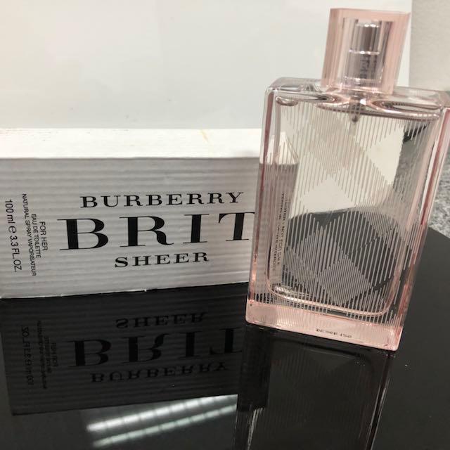 Burberry brit sheer deals original vs fake