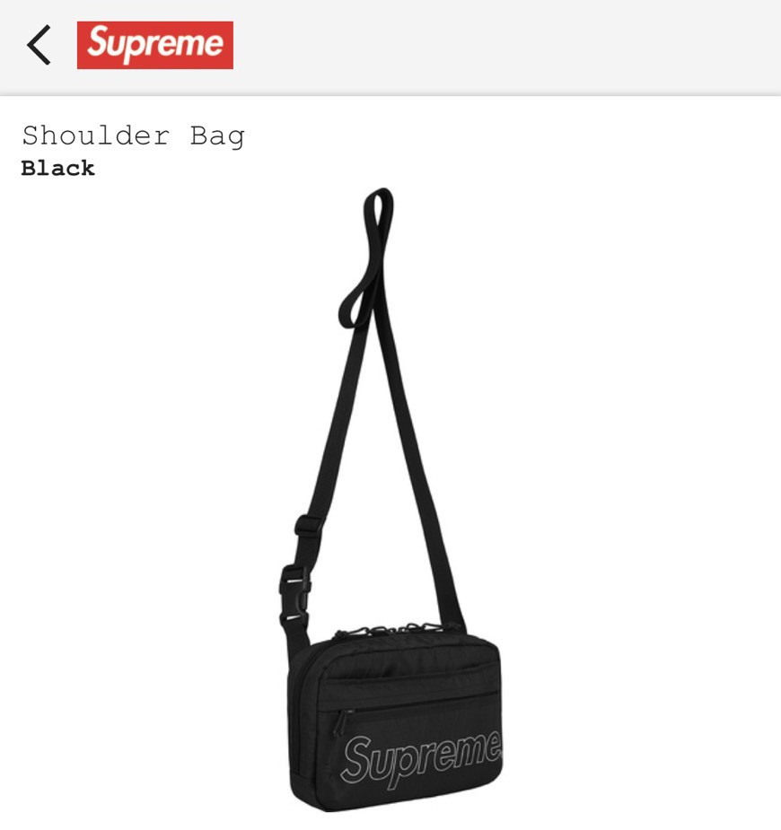 Supreme 18 FW shoulder bag 側背包, 他的時尚, 包, 腰包與手提包在