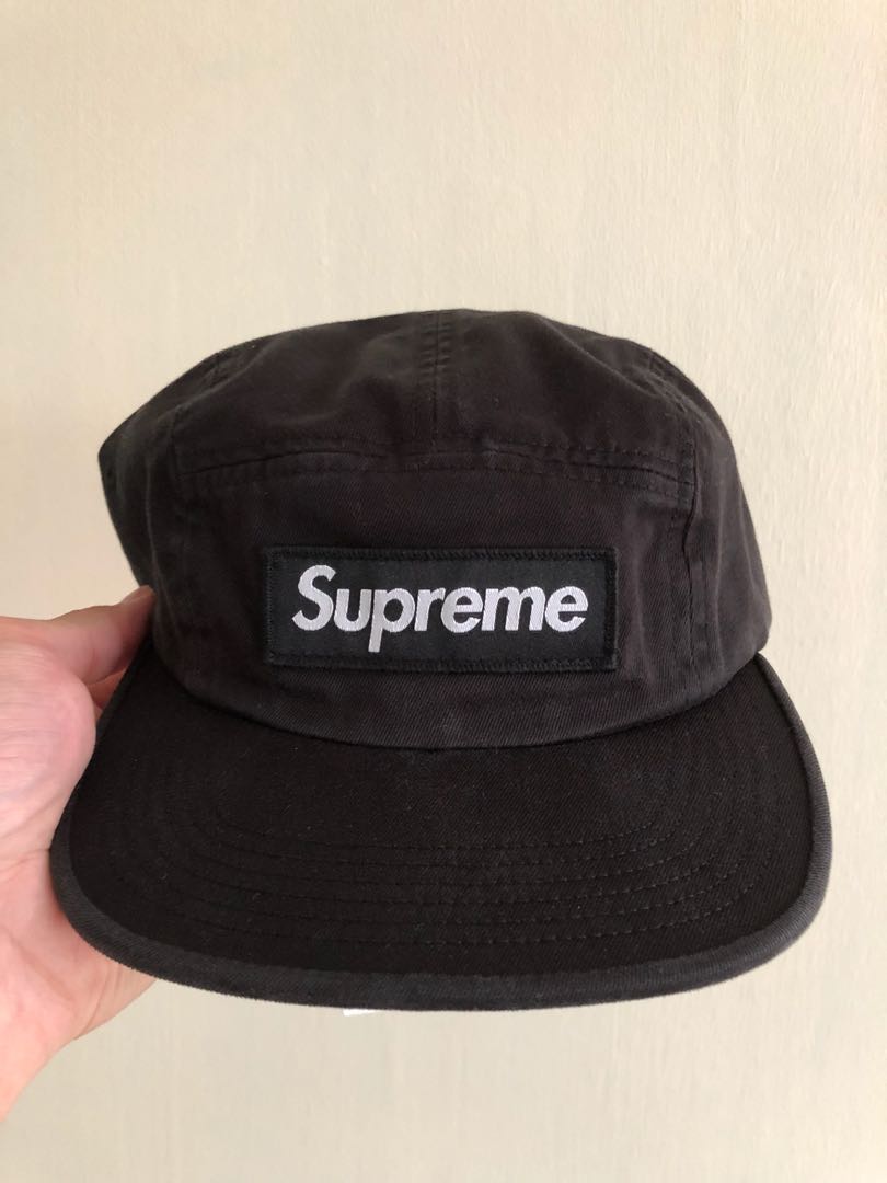 Supreme washed chino twill camp cap fw18 outlet