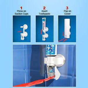TOUCH N BRUSH TOOTHPASTE DISPENSER (Category: Pitchers & Dispensers) located in Manila. Submitted by shyshopii (Listing ID 192753084, Image 2). Description: TOUCH N BRUSH TOOTHPASTE DISPENSER SALE AT 99! Last pc left.
