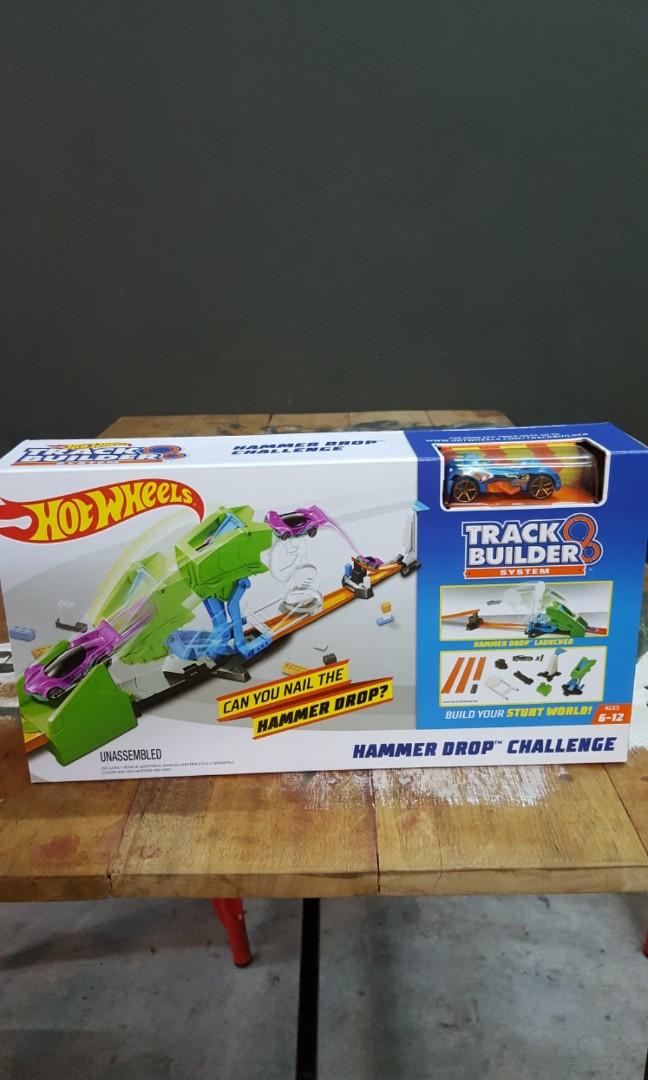 hot wheels hammer drop challenge