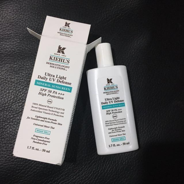 Ultra Light Daily Uv Defense Mineral Sunscreen Kesehatan Kecantikan Kulit Sabun Tubuh Di Carousell