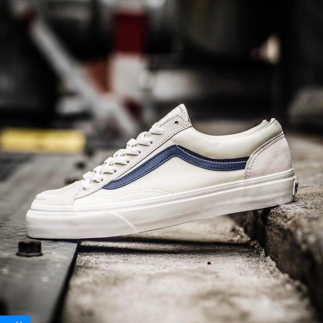 blue vans fashion