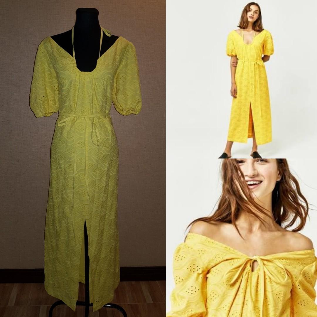 Warehouse broidery off shoulder dress (Category: Dresses) located in Marikina City. Submitted by jensfong (Listing ID 192836077, Image 1). Description: Warehouse Broidery Off Shoulder Dress Color: Yellow Size: 14 Original Price: 6,995.00 Selling Price: 3,999.00.