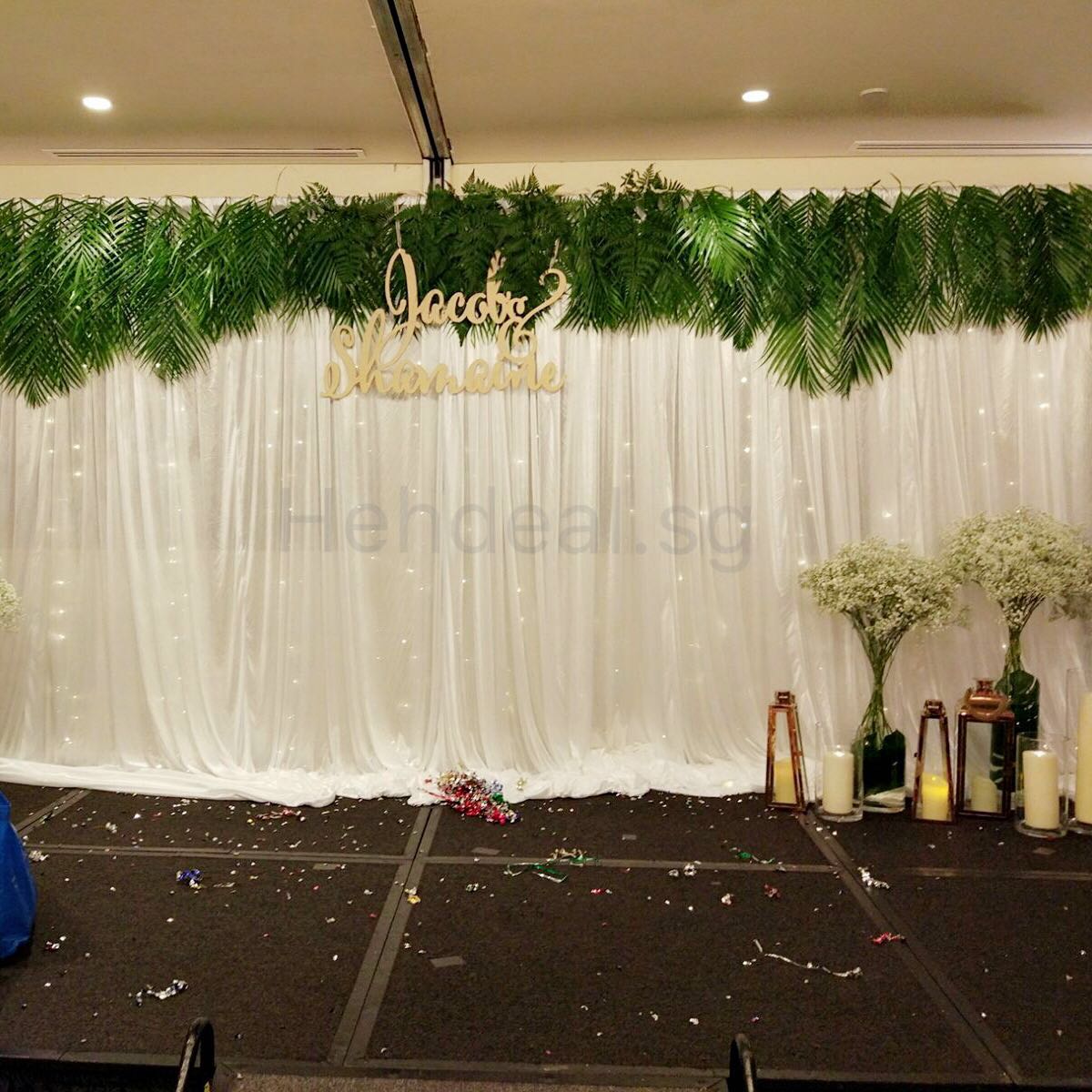 Wedding Stage Backdrop Decor Rental Design Craft Others On