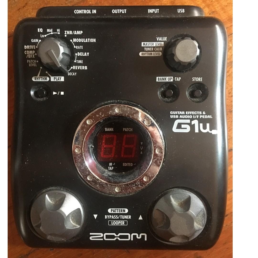 Zoom g1u sale