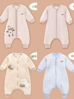 防踢被 背心 嬰幼兒 兒童 嬰兒 秋冬薄棉 保暖睡衣