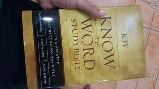 KJV know the word Bible