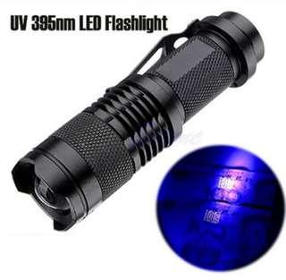 Mini LED Flashlight Torch Adjustable Focus Zoom Light Lamp