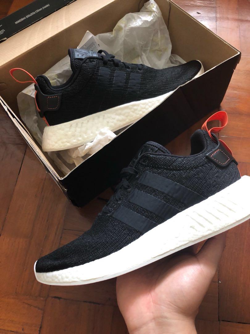 SALE NMD R2 black harvest Men s Fashion Footwear Sneakers