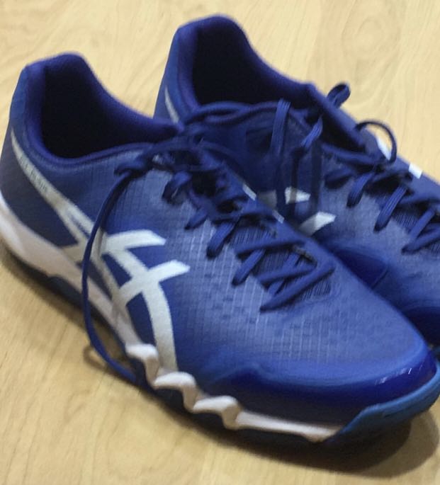 ASICS Gel Blade 6 Blue Sports Equipment Sports Games Water Sports on Carousell