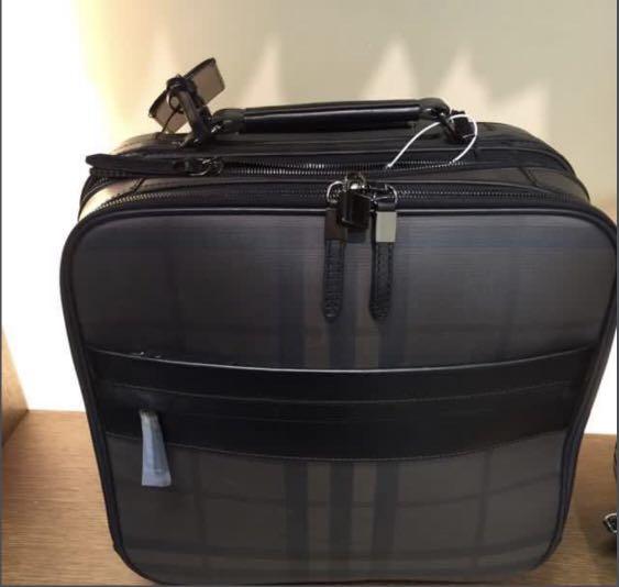 Authentic Burberry Luggage Bag, Luxury 