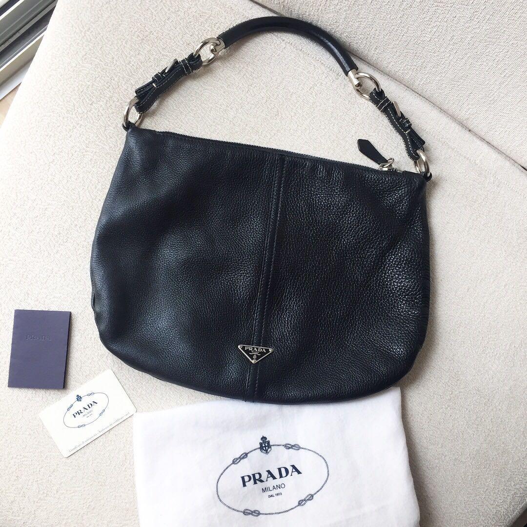 ORIGINAL Prada bag / black bag, Women's Fashion, Bags & Wallets, Shoulder  Bags on Carousell