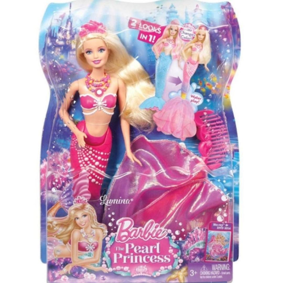 Barbie The Pearl Princess Lumina Toy Set