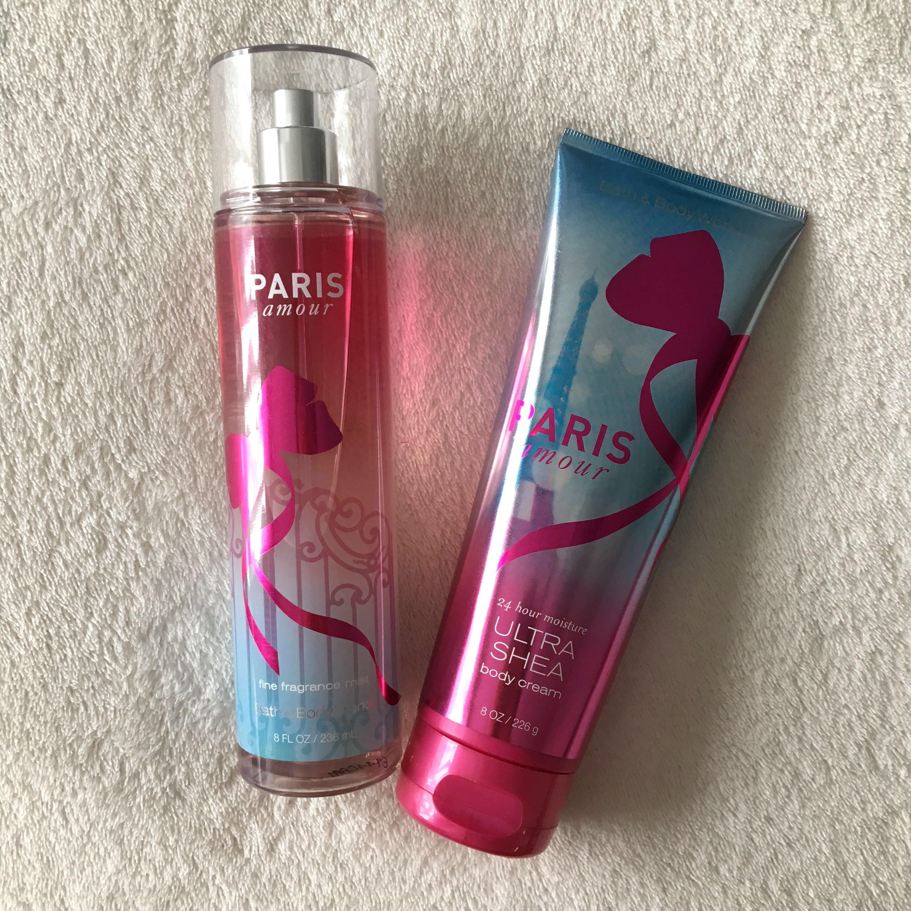 Bath and Body Works Amor Set (Category: Bath) located in Makati City. Submitted by berluxe.ph (Listing ID 192944599, Image 1). Description: Brandnew ; Imported from USA bought last May 2018 Sold as set .