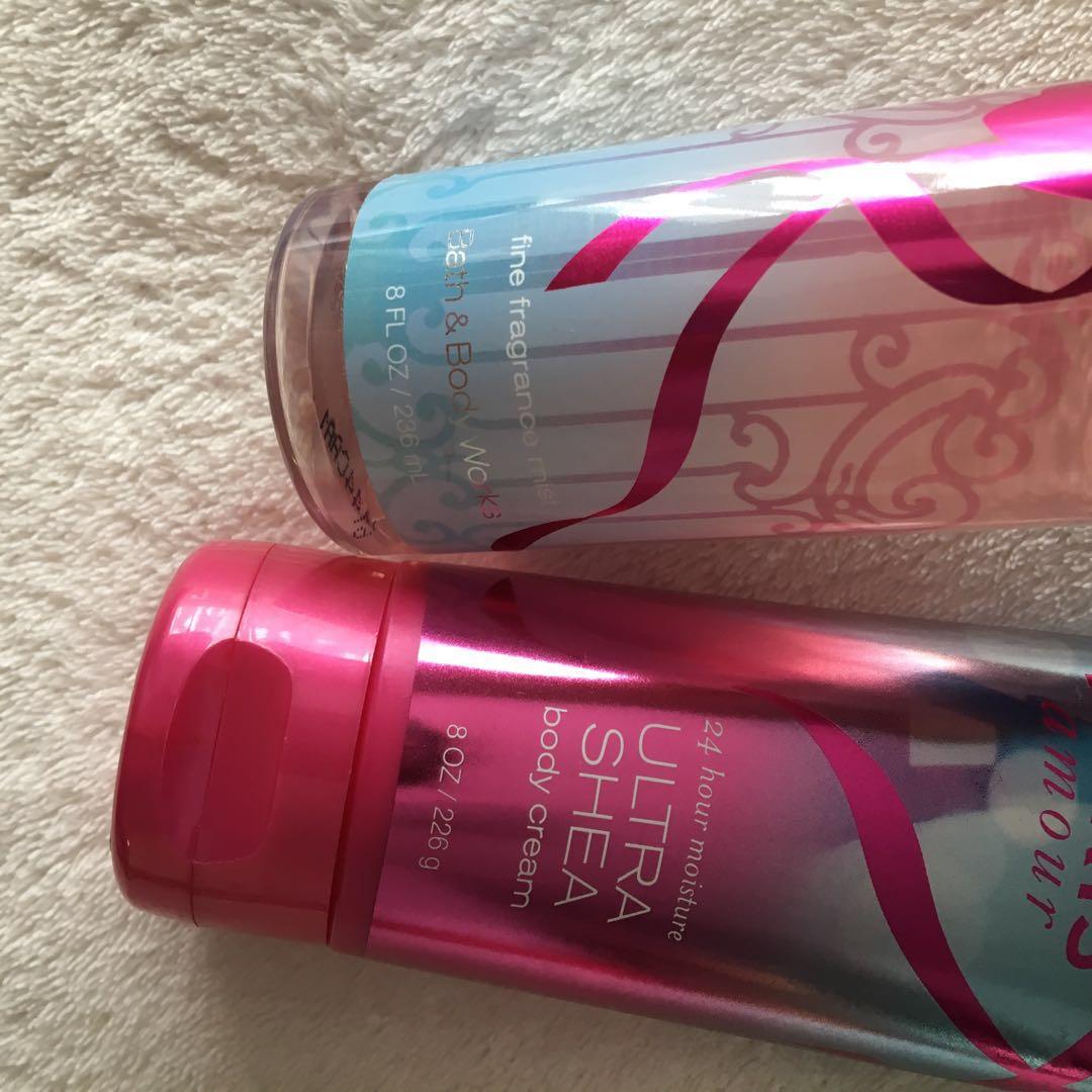 Bath and Body Works Amor Set (Category: Bath) located in Makati City. Submitted by berluxe.ph (Listing ID 192944599, Image 2). Description: Brandnew ; Imported from USA bought last May 2018 Sold as set .