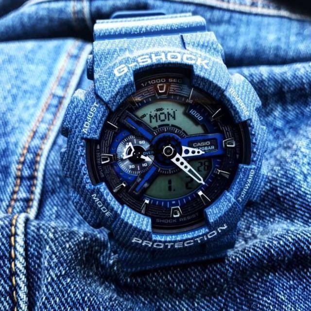 NEW GSHOCK UNISEX DIVER WATCH 100 Original Authentic CASIO G SHOCK GA 110DC 2ADR GA 110 2ADR