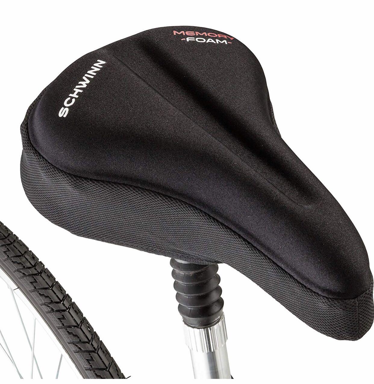 schwinn memory foam bike seat cover