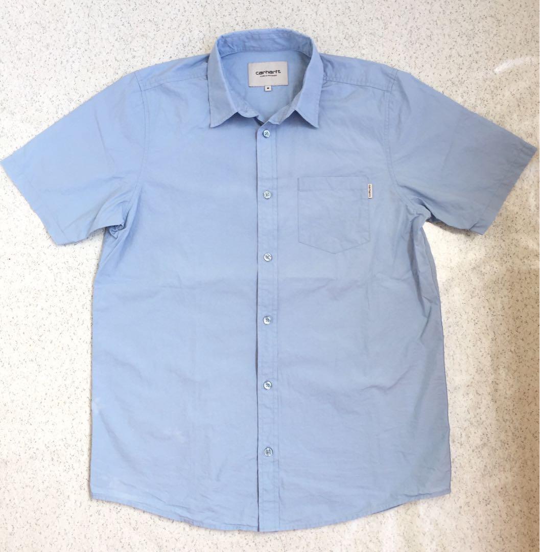 CARHARTT POLO BUTTON DOWN Men s Fashion Tops Sets Tshirts Polo Shirts on Carousell