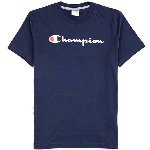 blue champion t shirt