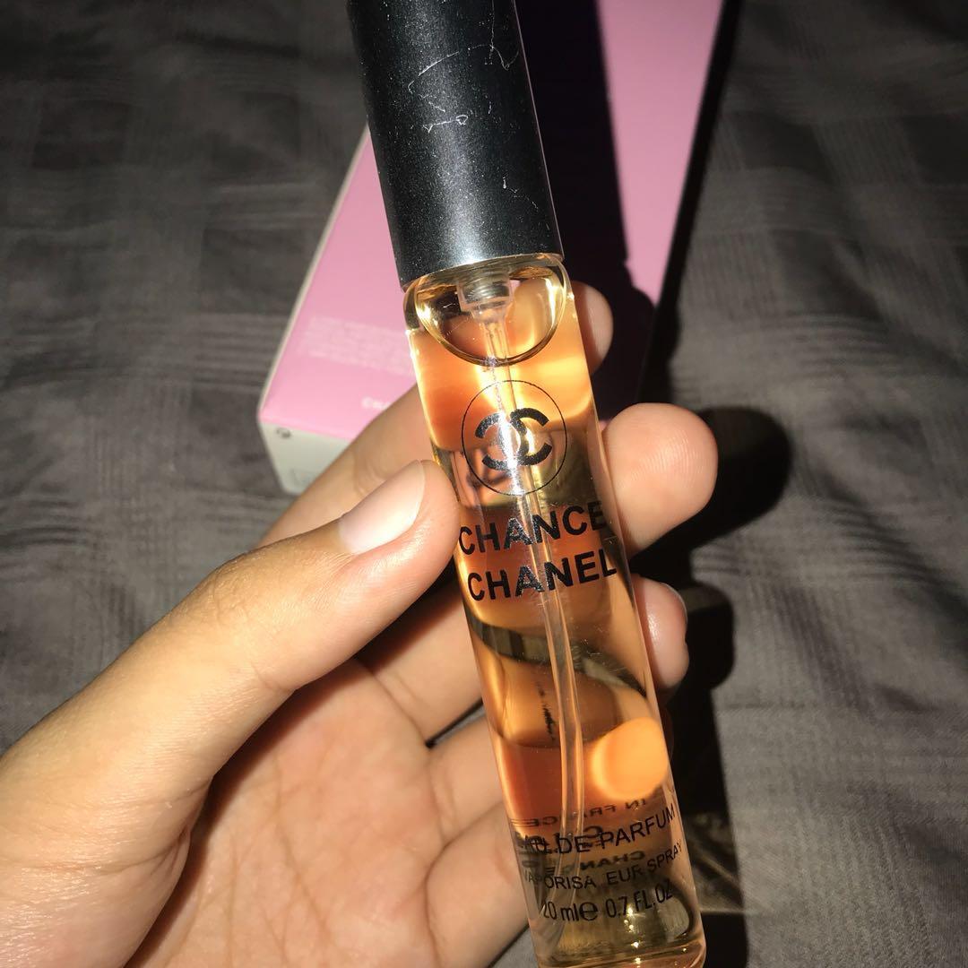 Chanel chance perfume hotsell travel size