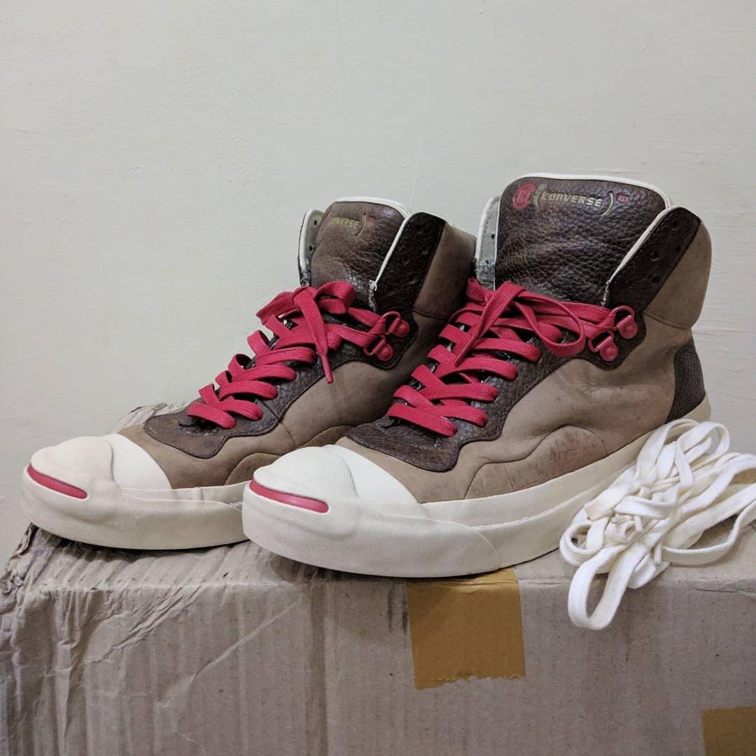 CLOT Jack Purcell Hi Top Product Red 