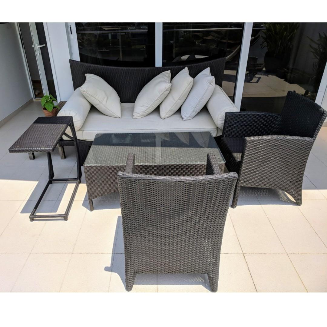 Domus Ventures Outdoor Furniture Set Moving Out Sale Furniture Tables Chairs On Carousell