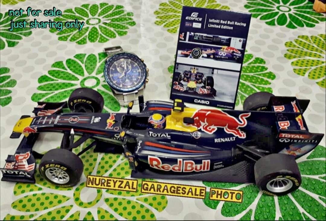 F1 Limited Edition Casio RedBull Infinity Red Bull Racing, Men's ...