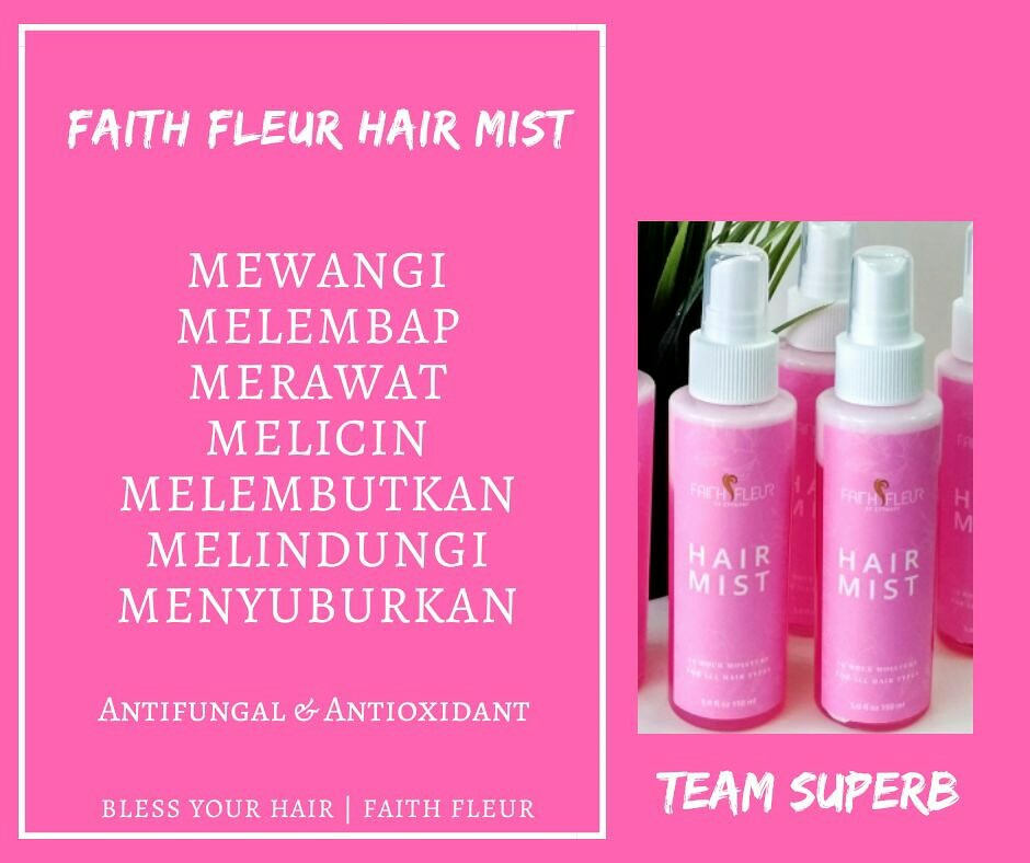 Faith Fleur Hair Mist Health Beauty Hair Care On Carousell