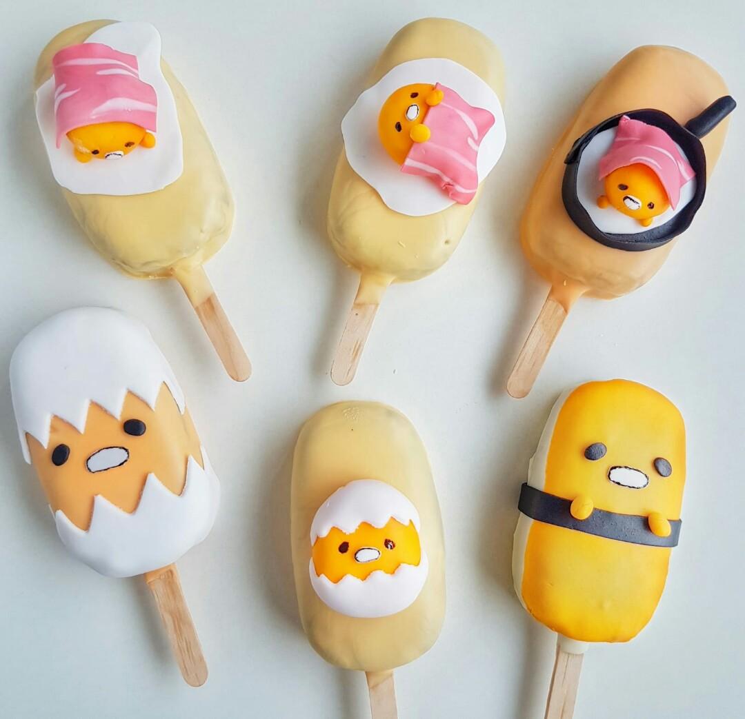 Get Wallpaper Gudetama Cake Pops Food Drinks Baked Goods On Carousell For Android Free