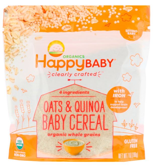 Happy baby online oats and quinoa