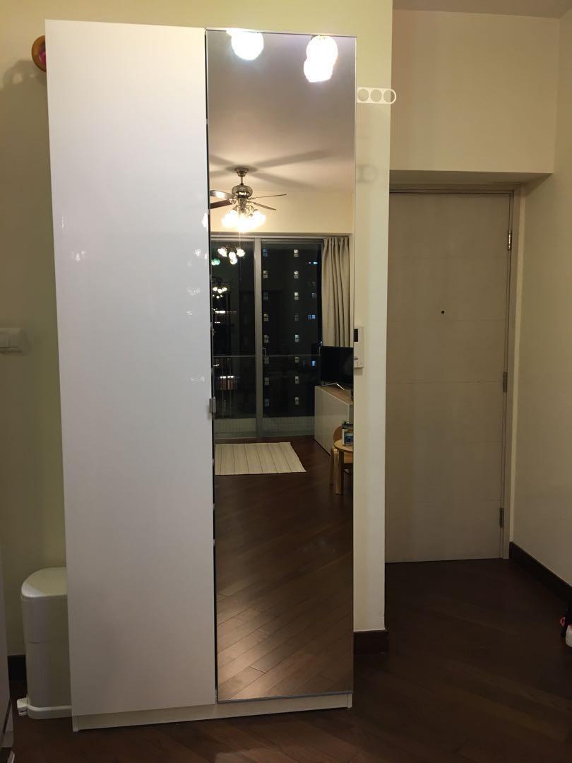Ikea Pax Wardrobe 100x35x236 Home Furniture Furniture On Carousell