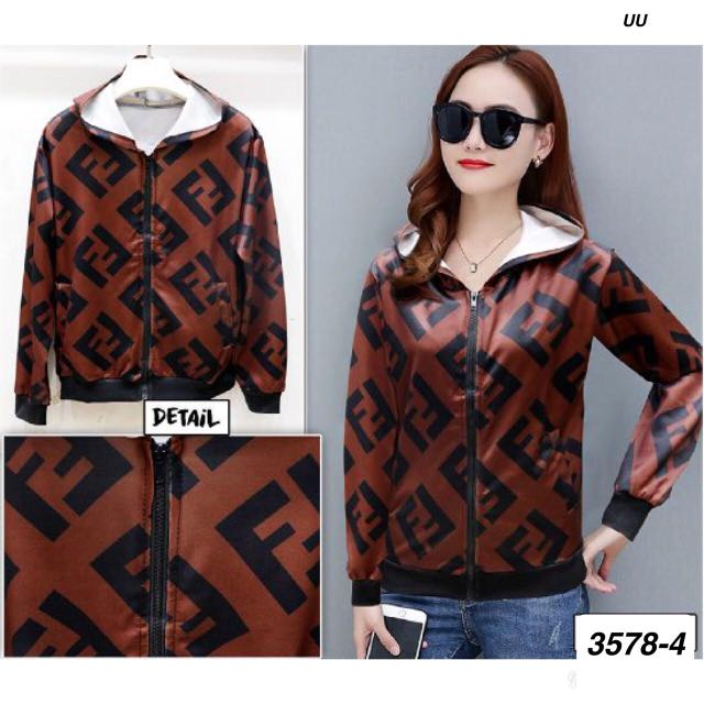 jaket fendi, Fashion, Wanita di Carousell