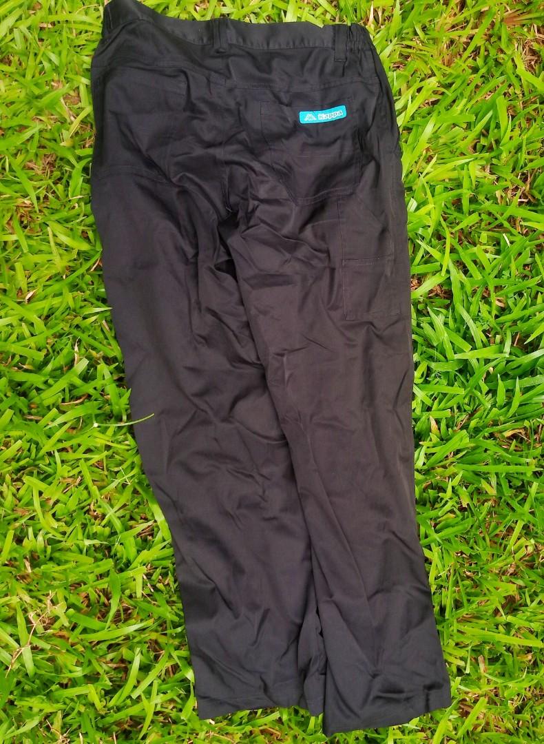 Kappa black pants (Category: Joggers) located in Quezon City. Submitted by johnpaulperezzz (Listing ID 192946837, Image 2). Description: Kappa Black slacks pants Large 32-34 Issue: Missing button in the front 250PHP plus 50 for shipping within Metro Manila plus 100-150 for shipping outside Metro Manila PM me for detailed pics. Shipping must be shouldered by the buyer Can do meet ups at UST, SM North/Trinoma, Waltermart Muñoz and Fishermall.