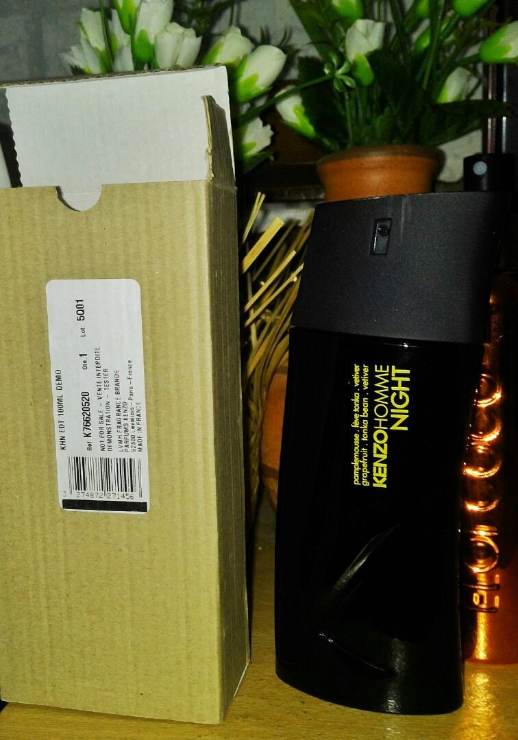 Kenzo homme night 100ml tester discount