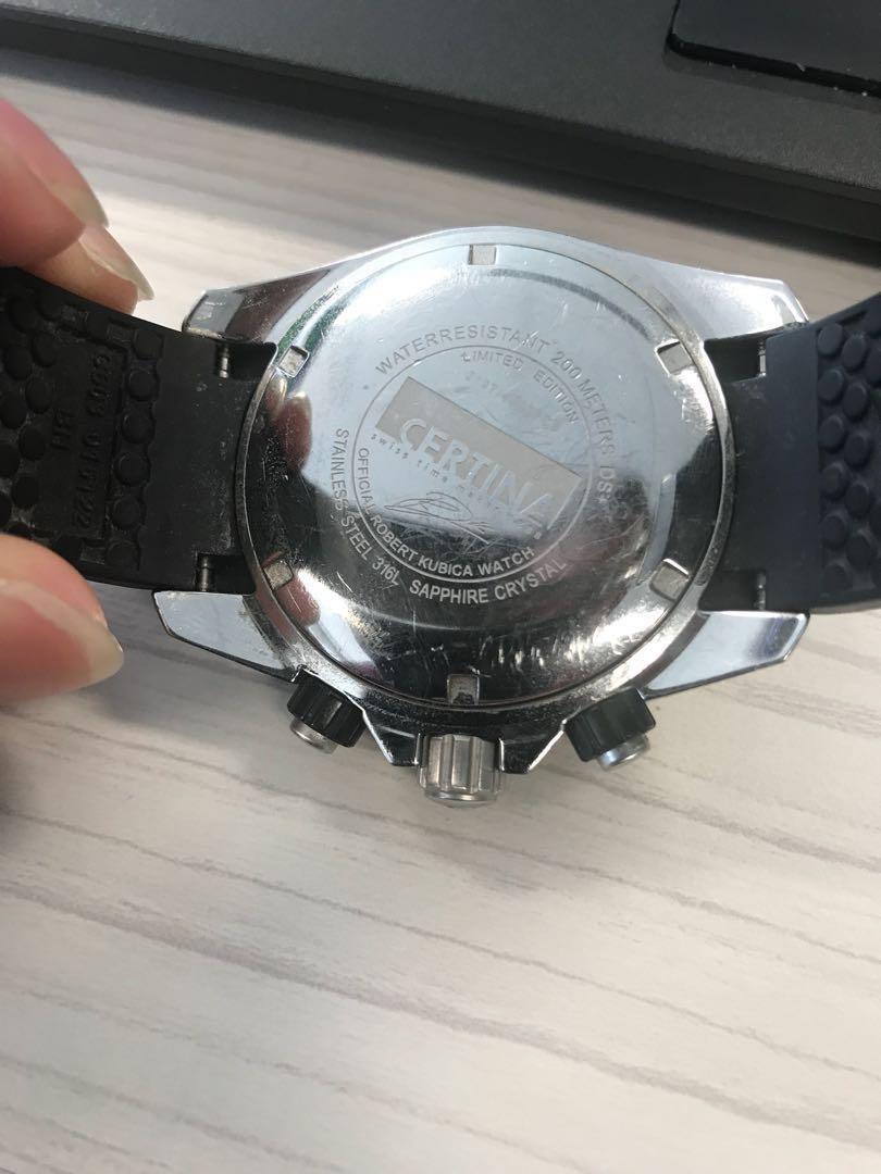 Limited Edition Certina DS Action. Robert Kubica model