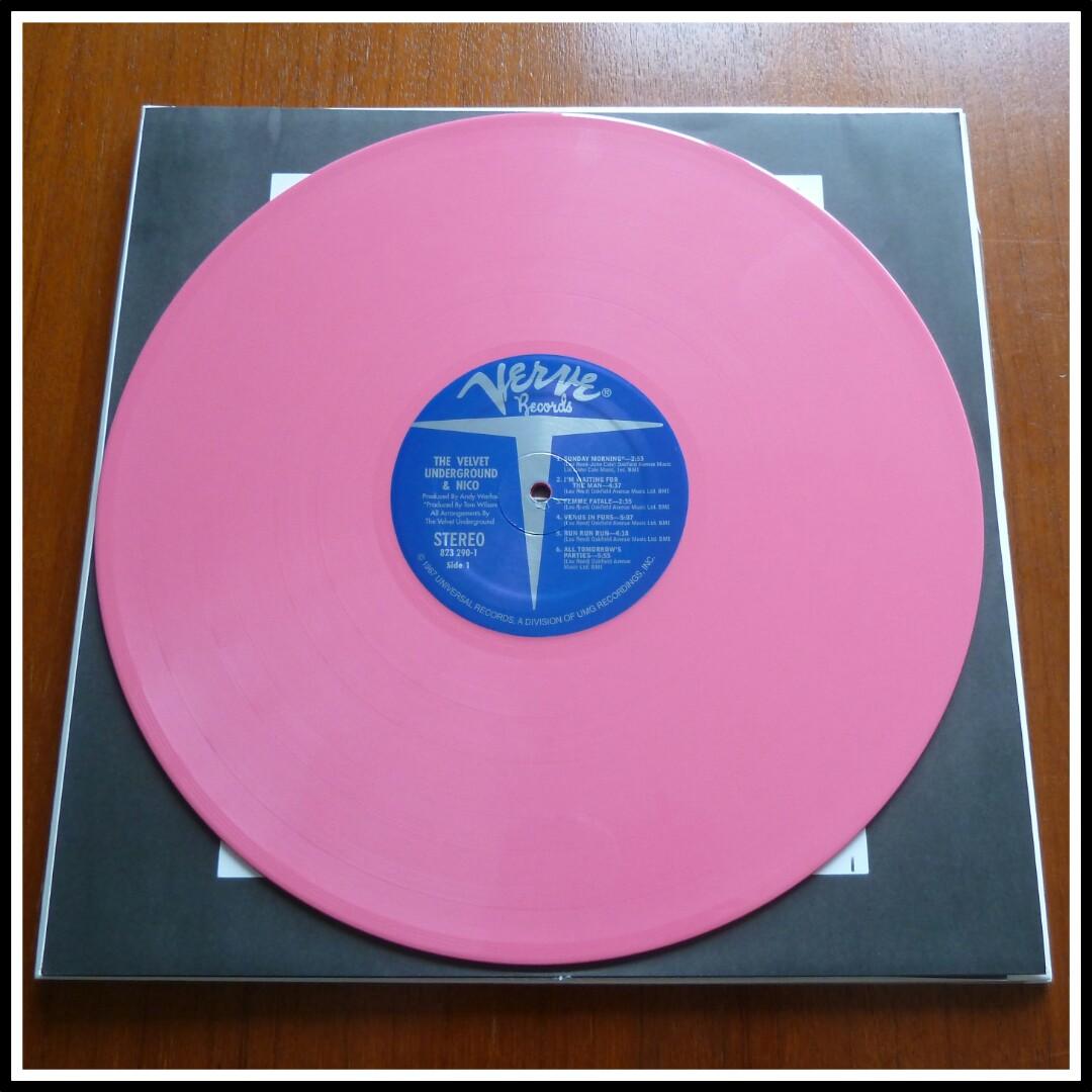 Limited Edition The Velvet Underground Nico 50th Anniversary 180g Pink Vinyl Music Media Cds Dvds Other Media On Carousell
