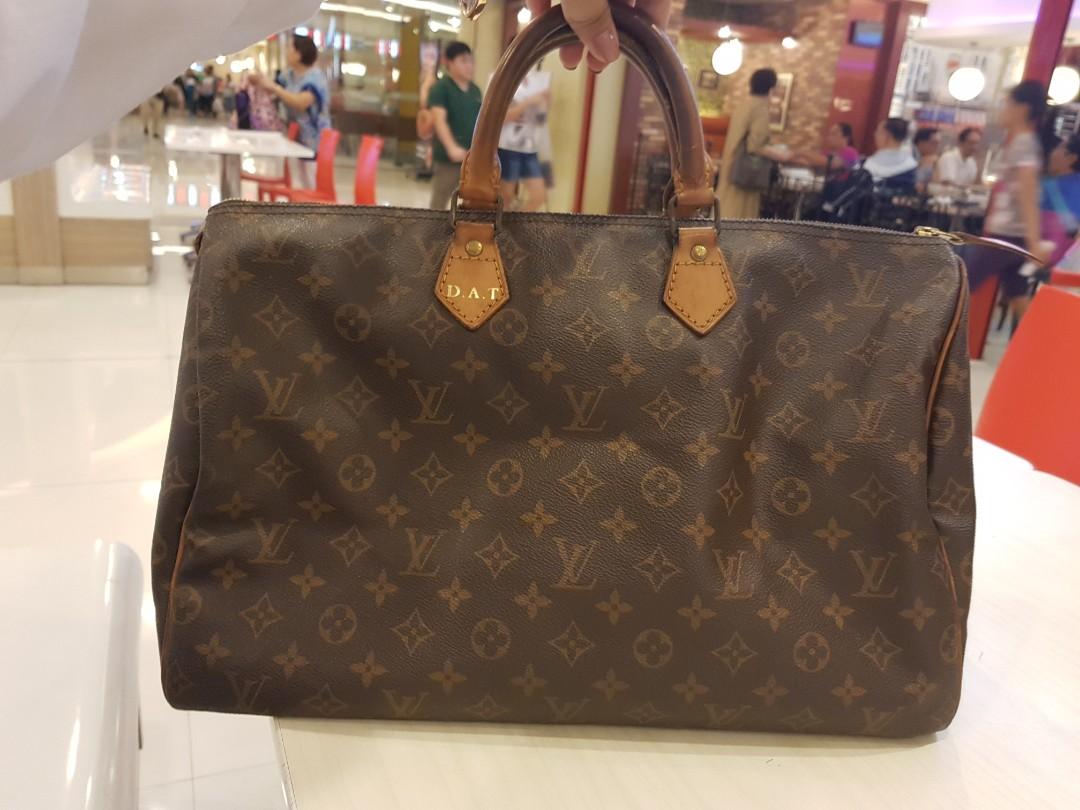 Louis Vuitton Speedy 40 Vintage and Authentic (1984), Luxury, Bags