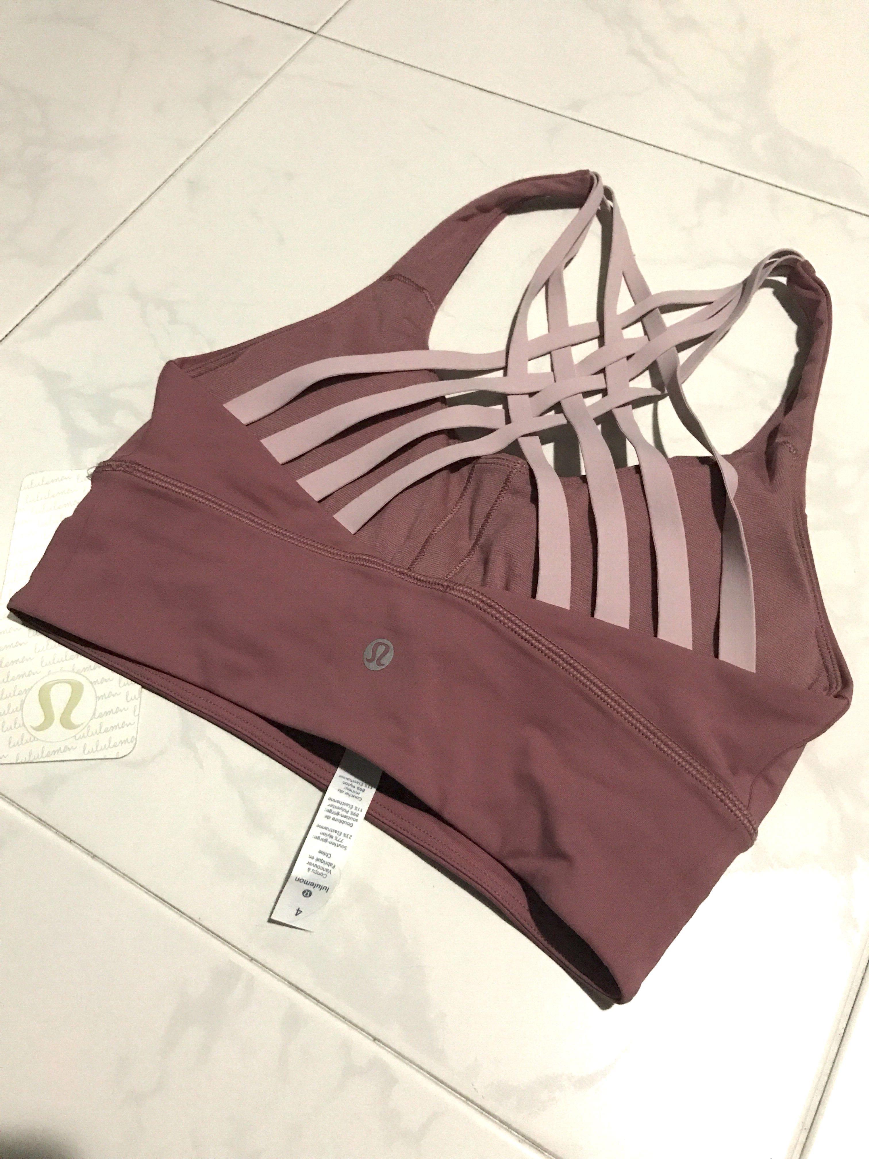 Lululemon free to be moved bra size 4, Women's Fashion, Activewear on  Carousell