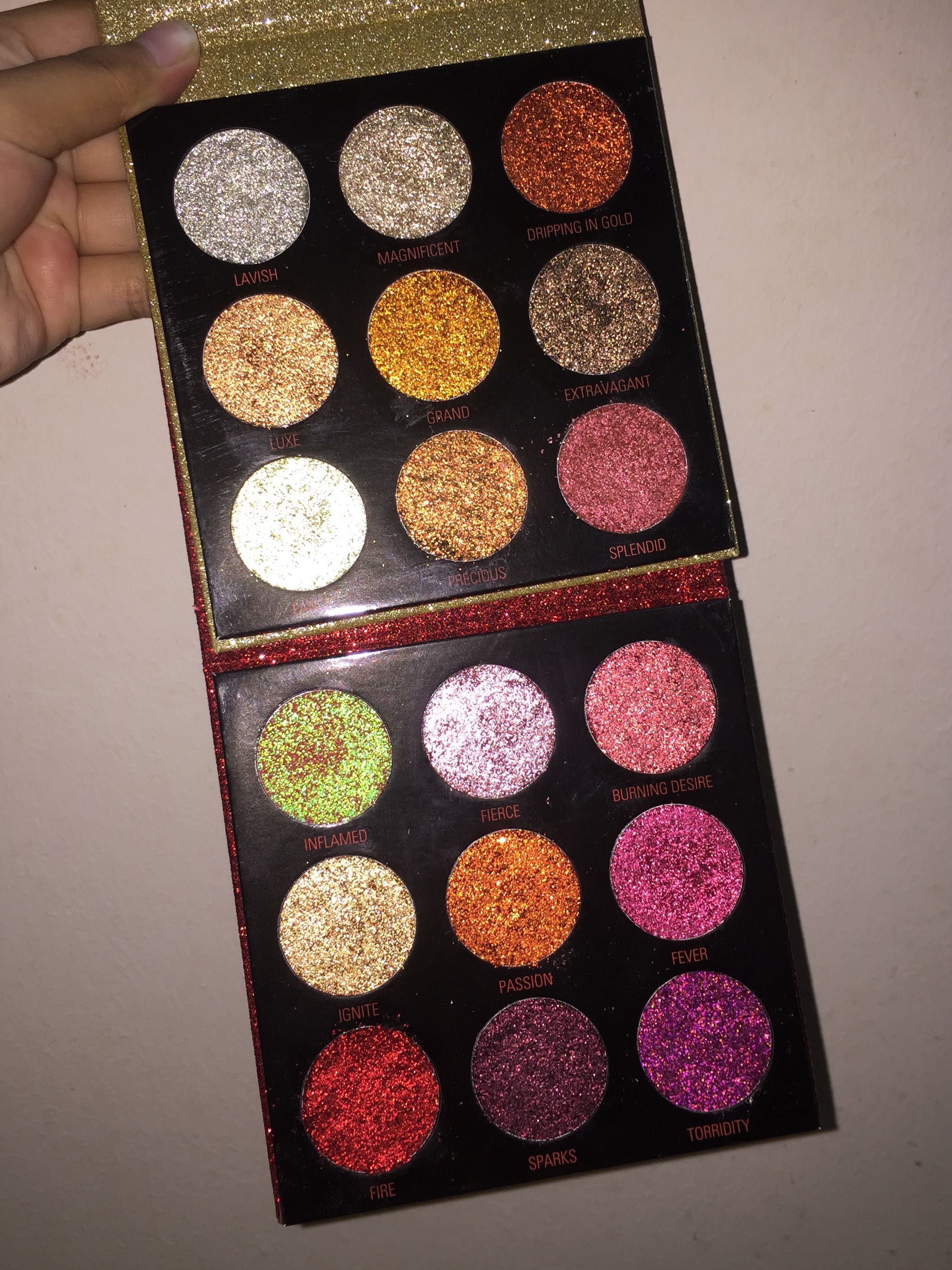 Makeup Pressed Glitter Eyeshadow Palettes, Beauty & Personal Care, Face, on Carousell