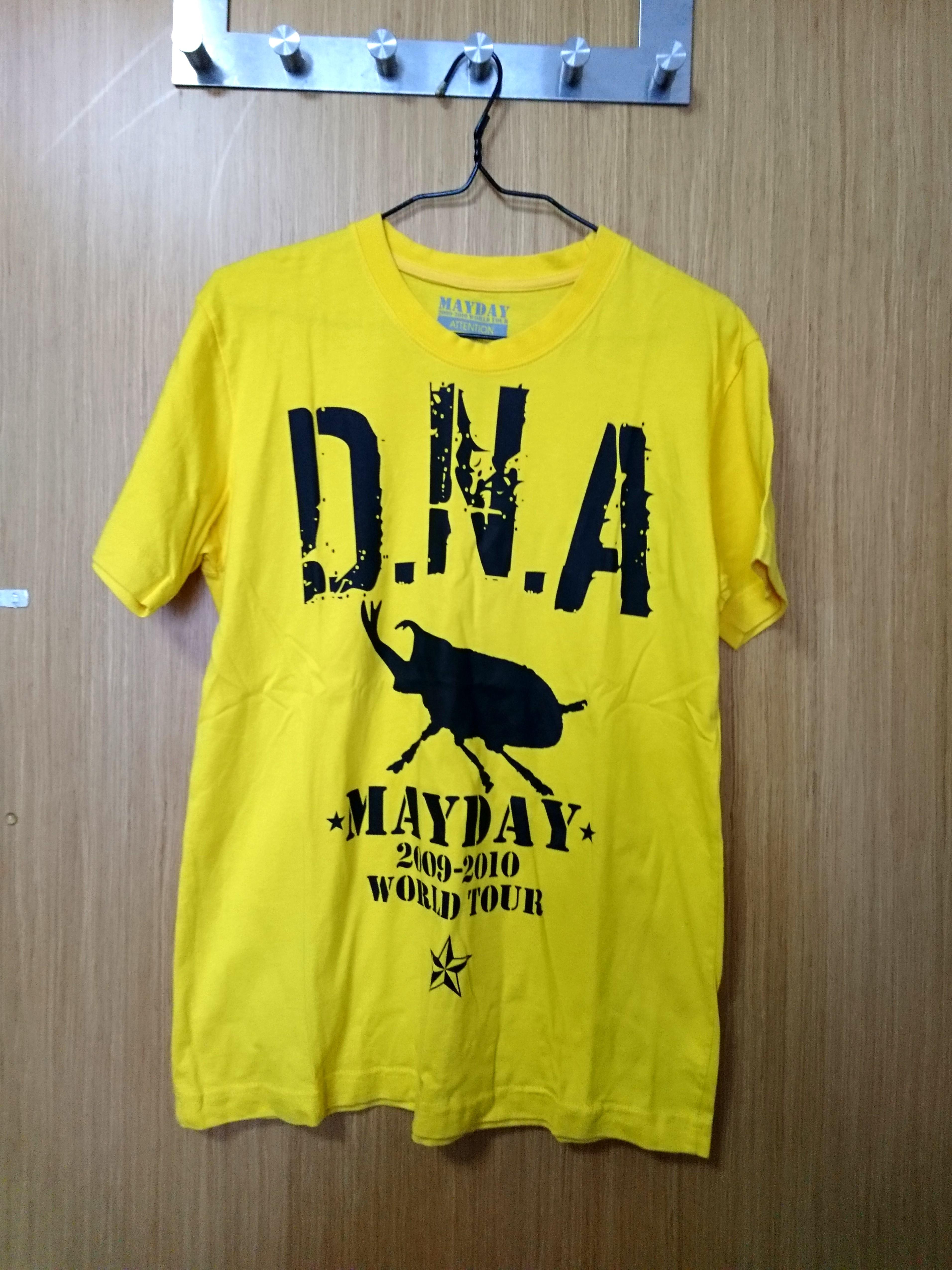 mayday dna concert taipei limited t shirt entertainment events concerts on carousell