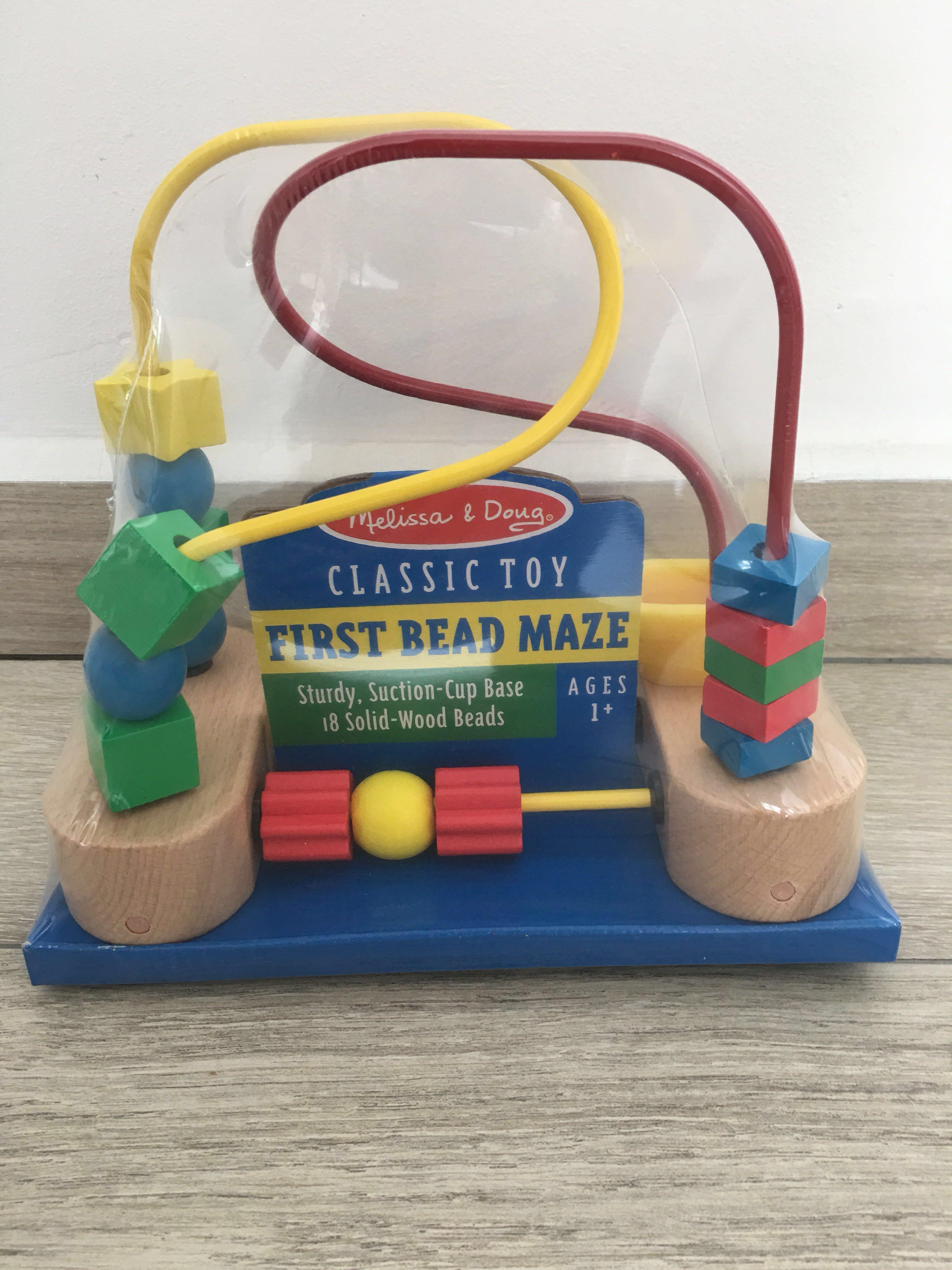 Melissa and Doug first bead maze Hobbies Toys Toys Games on