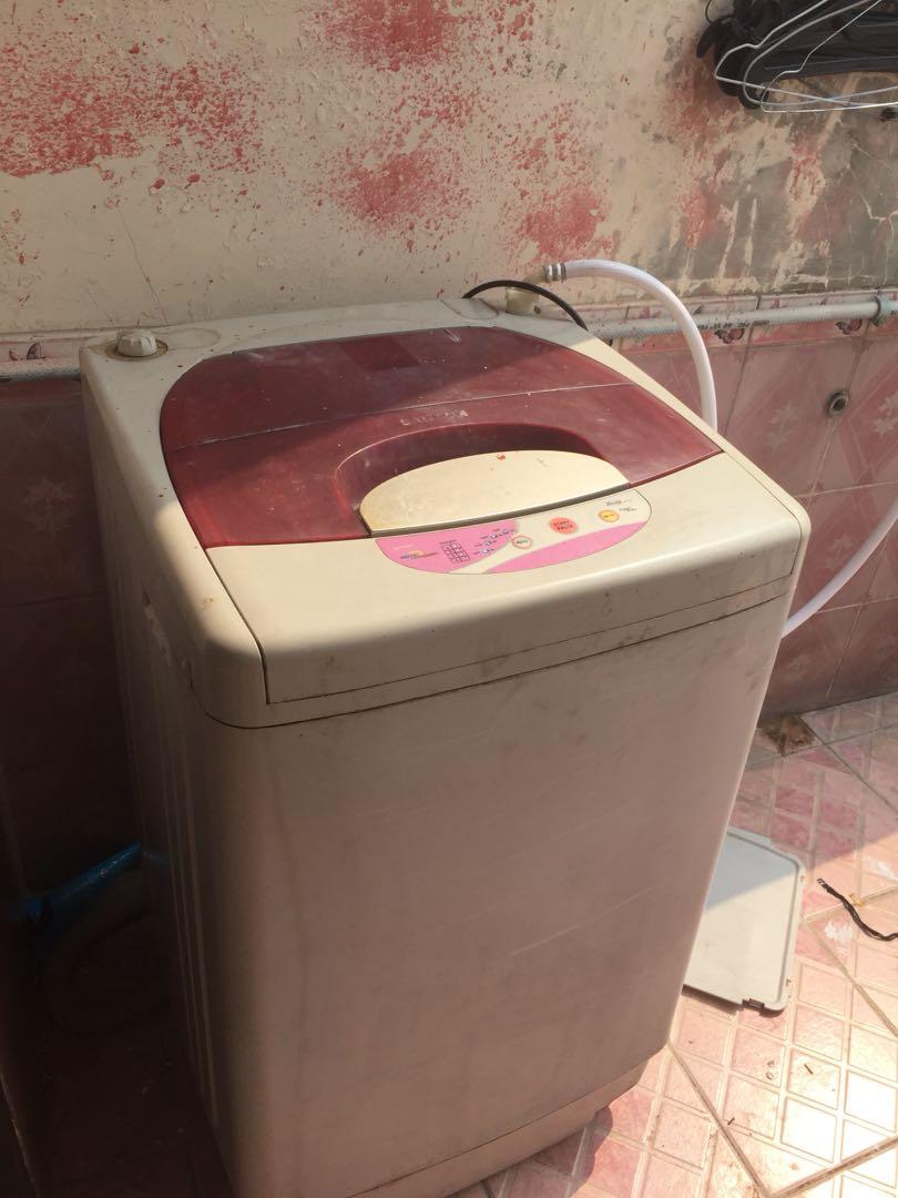 Mesin Cuci 1 Tabung Kondisi Rusak Merk Sanken Elektronik Lainnya Di Carousell